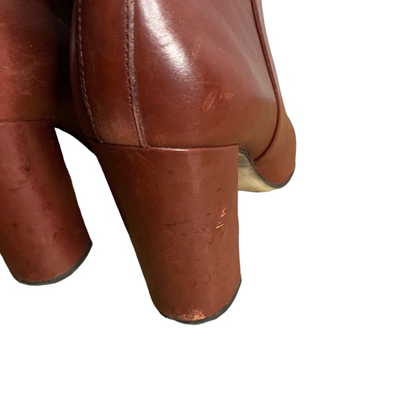 Sam Edelman Women's Red Heeled Ankle Booties - Picture 8 of 9